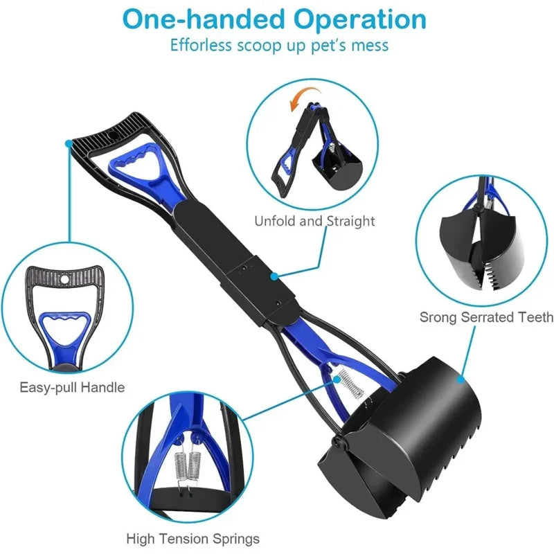 QuickFold Easy Pet Poop Scooper
