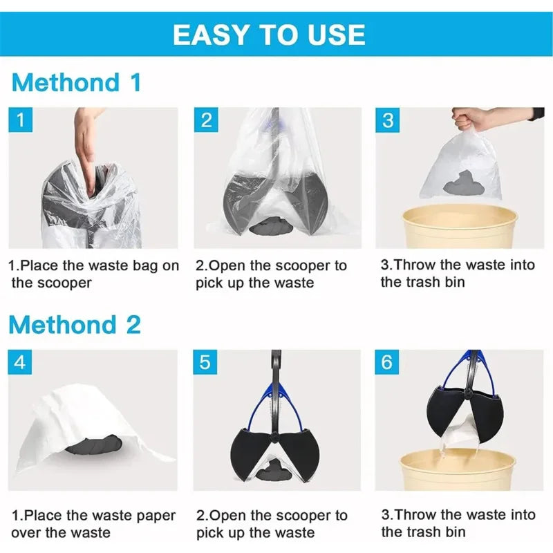 QuickFold Easy Pet Poop Scooper